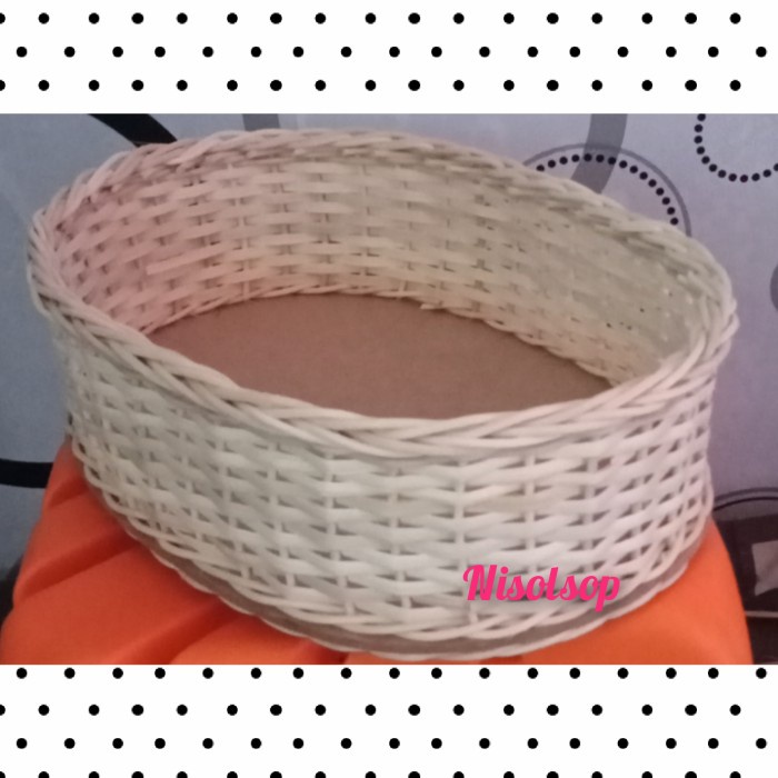 

Parcel Keranjang Parsel Buah Oval/Multifungsi