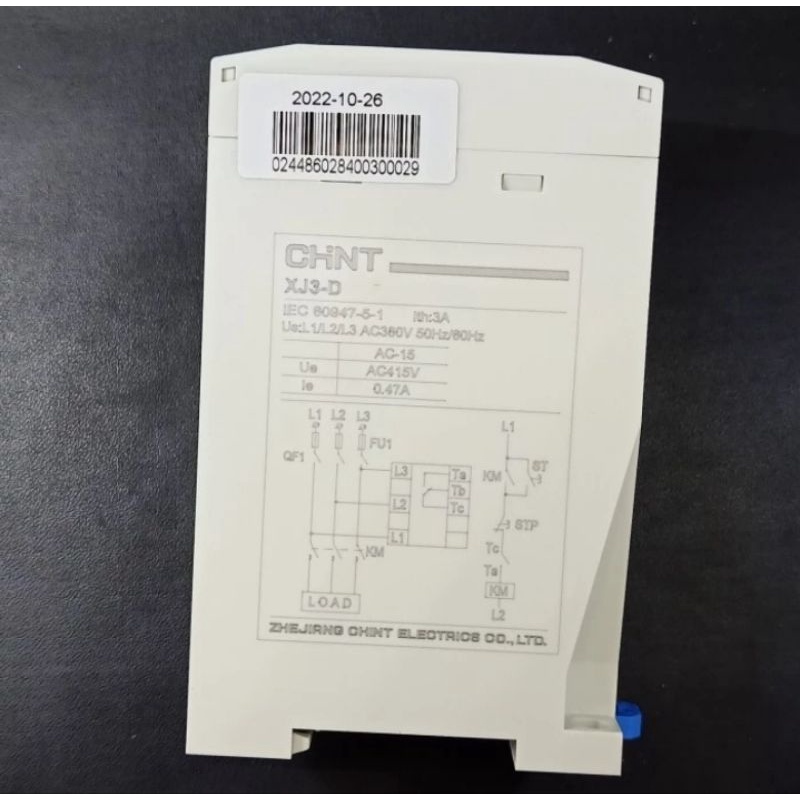 Phase Failure Relay Chint XJ3-D Chint Xj3D 308V AC Over Under Voltage Protector Sequence Original