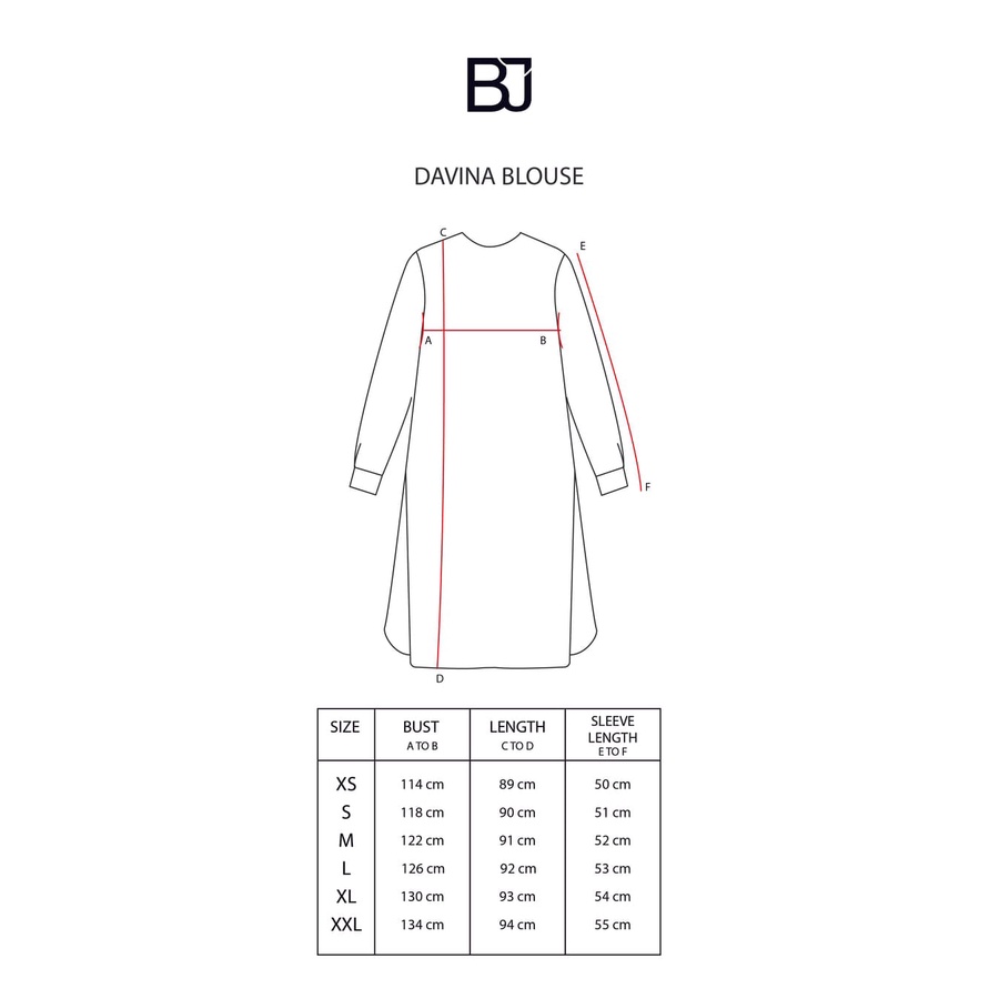 DAVINA BLOUSE - BENANG JARUM