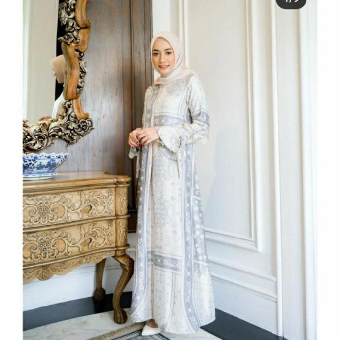 NEW Gamis Agnia Dress Peony Wearing Klamby Original