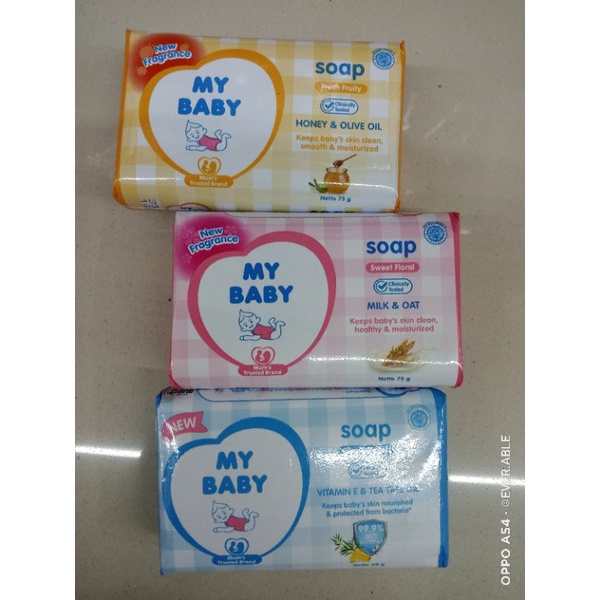 MY BABY BAR SOAP 75 GR