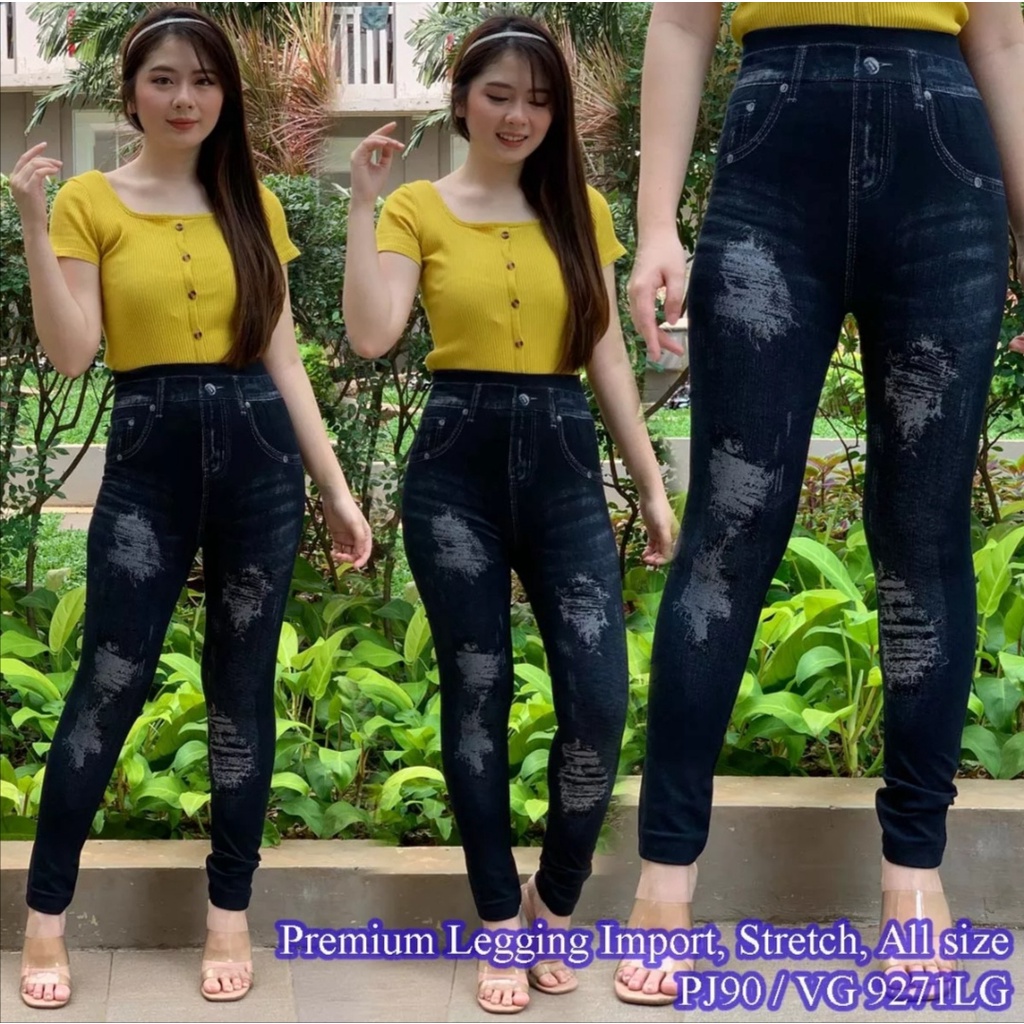 Basic di fashion Celena legging hw  import / legging sobek