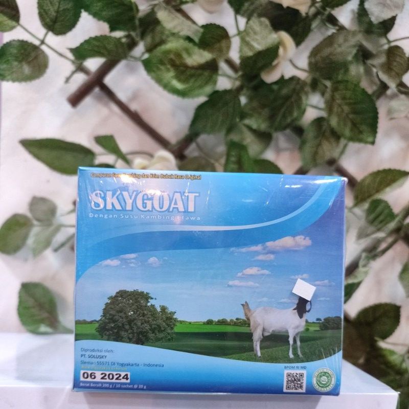 

Skygoat Susu Kambing Etawa 200g (per Dos)