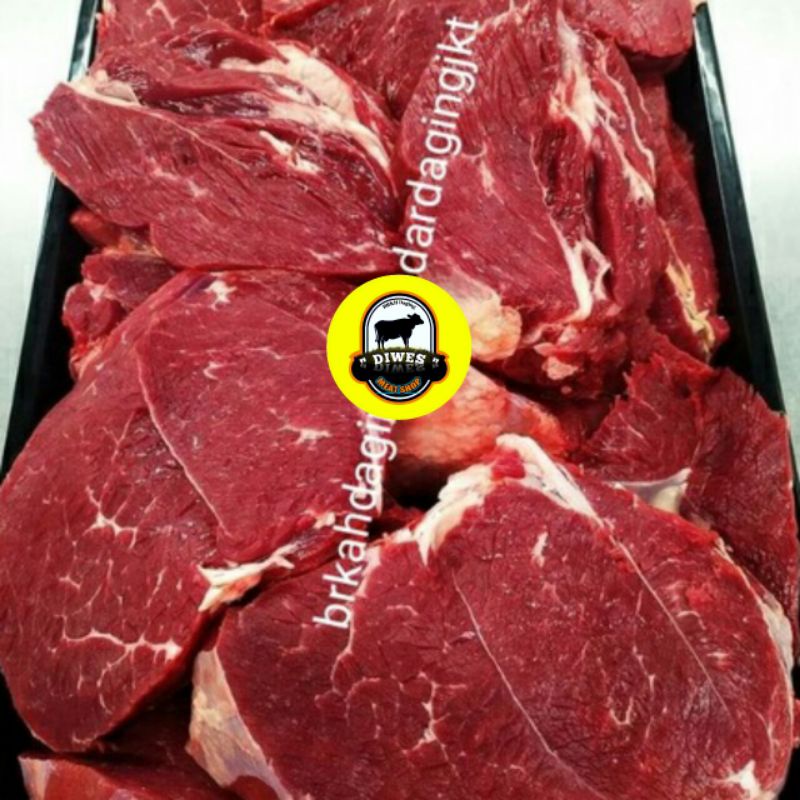 

Daging Rendang Rumpstek / Bokong Soto Super 1kg