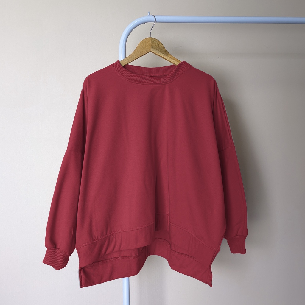 Sweatshirt Oversize 3XL Wanita -Big Size Terbaru