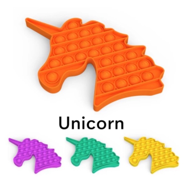 

Soft Unik kid Unicorn for Fidget Autism Relief Bubble Murah Sensory PushPop It - Toy Stress