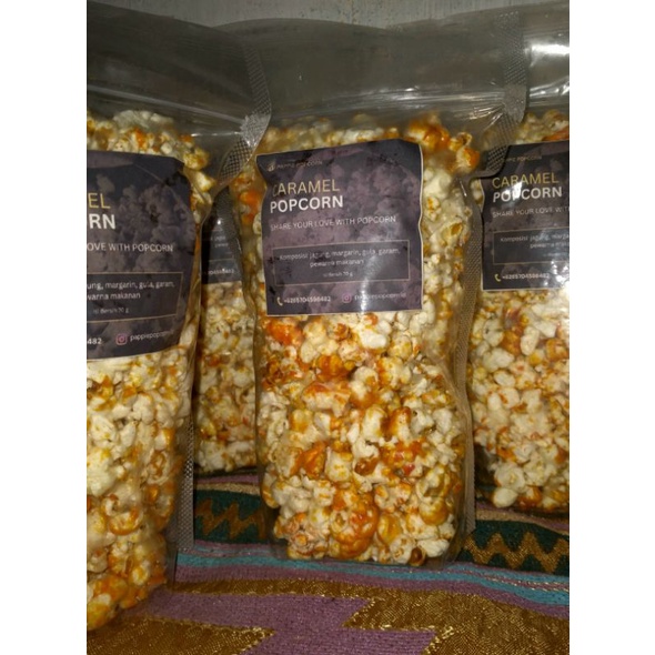 

POPCORN CARAMEL 70 GR. SHARE YOUR LOVE WITH POPCORN