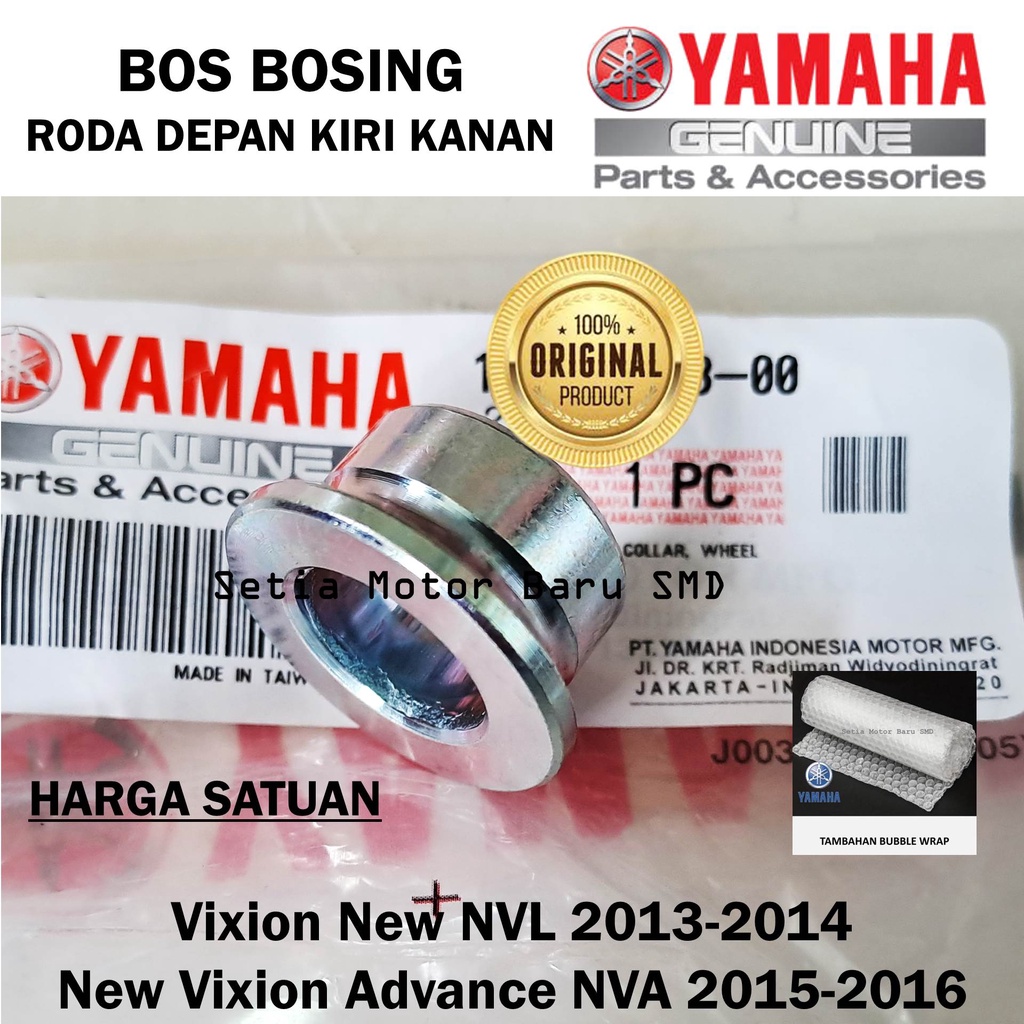 Bos Bosing Roda Depan Motor Vixion New NVL Advance NVA Asli Yamaha 1PA-F5186-00