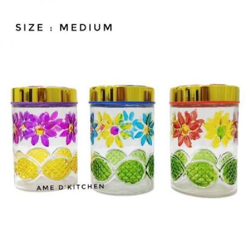TOPLES  KACA BENING / WARNA PSF ( 3 VARIAN UKURAN ) NEW