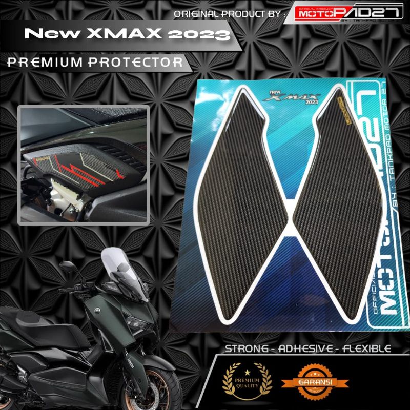 Motopad27 Stiker XMAX 2023 Stiker Resin timbul Cover Footstep Yamaha New Xmax 2023