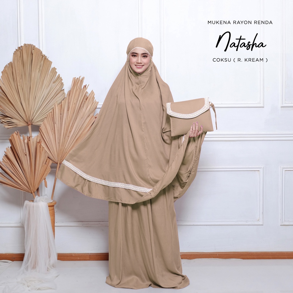 PUSAT MUKENA TASIK - MUKENA RAYON RENDA NATASHA