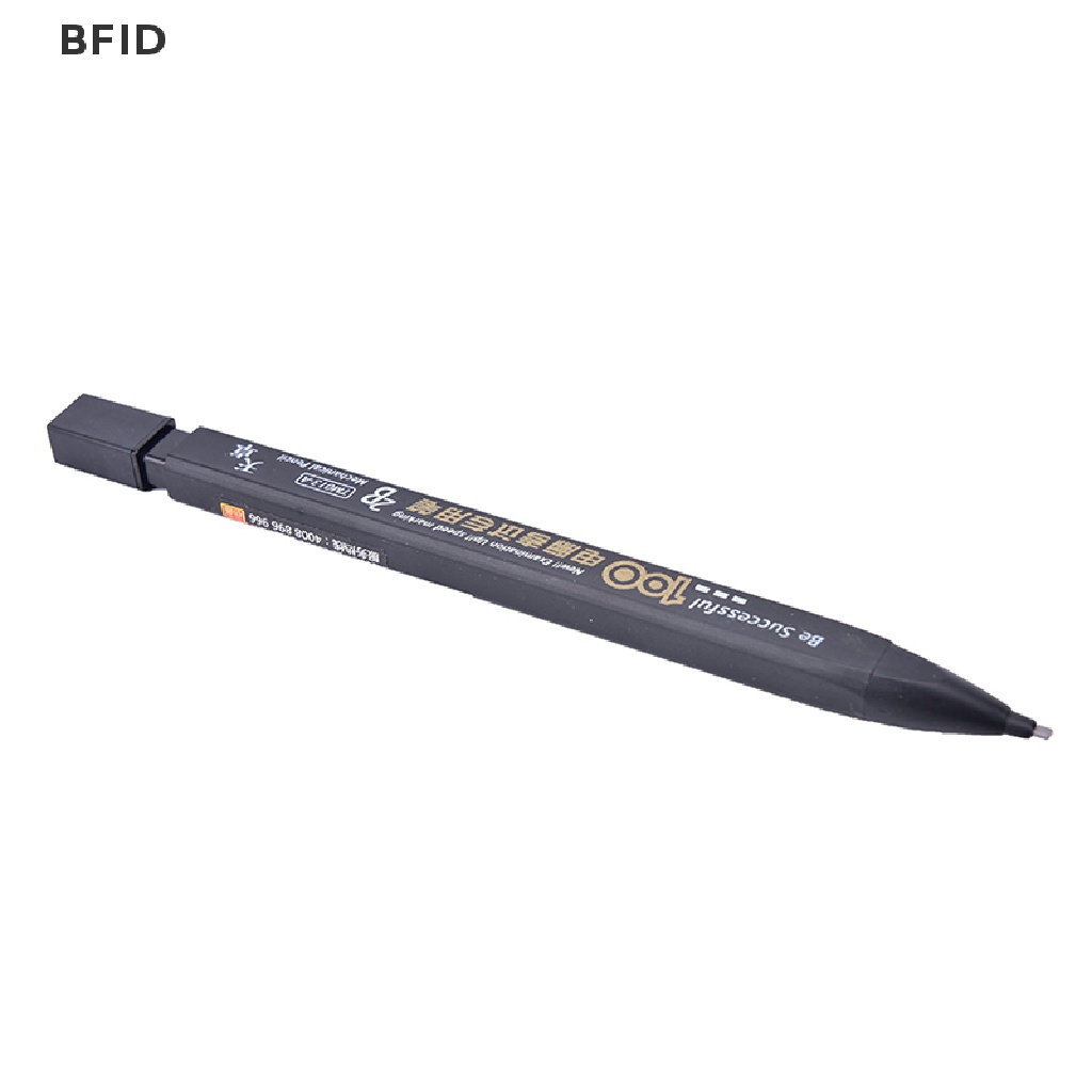 [BFID] 2b Black Lead Holder Ujian Pensil Mekanik Dengan Isi Ulang Timah Set Perlengkapan Kantor [ID]