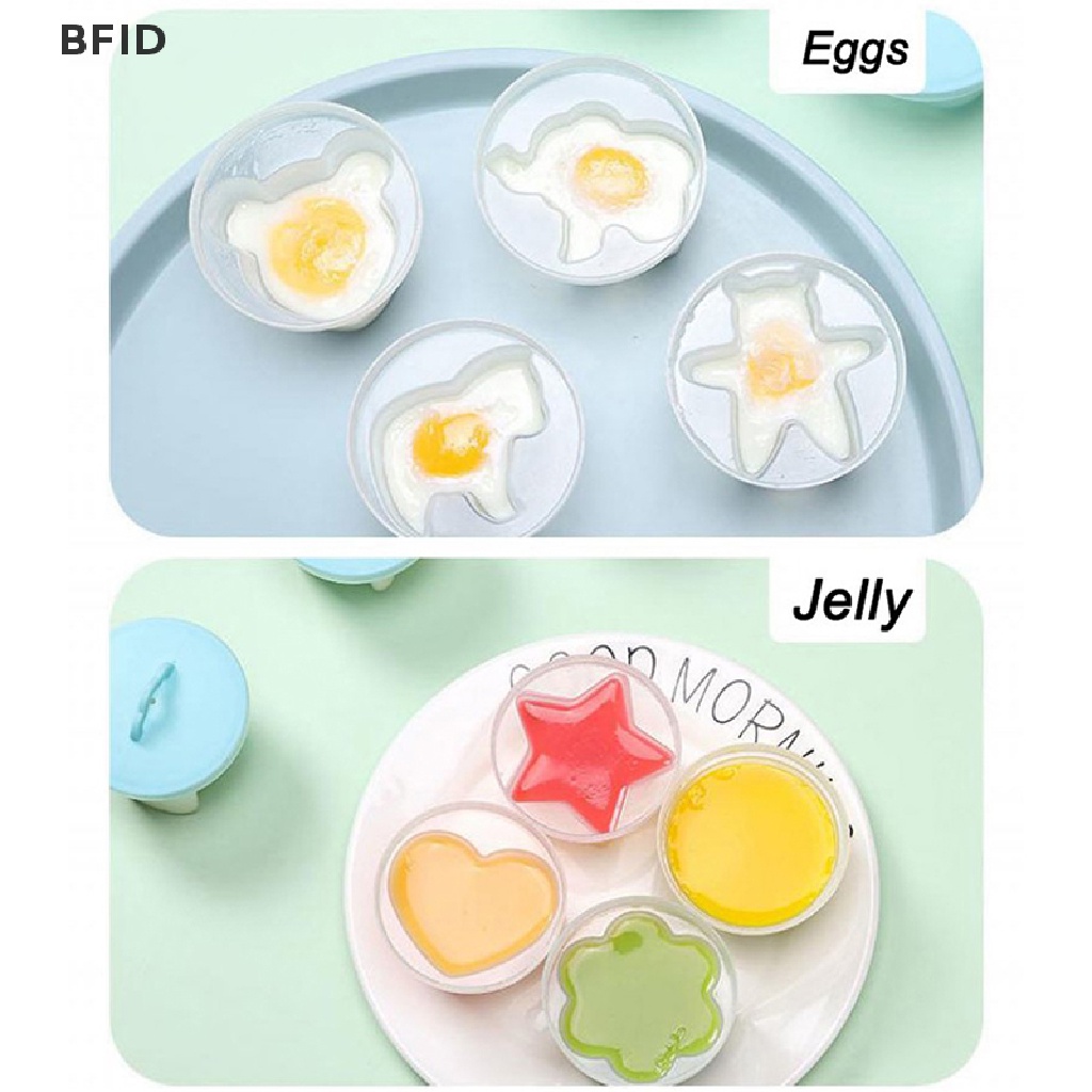 [BFID] Cetakan Egg Poachers Plastik Cetakan Telur Kukus Cetakan Puding Jello Dessert Alat Panggang Egg Poacher Cetakan Es Batu [ID]