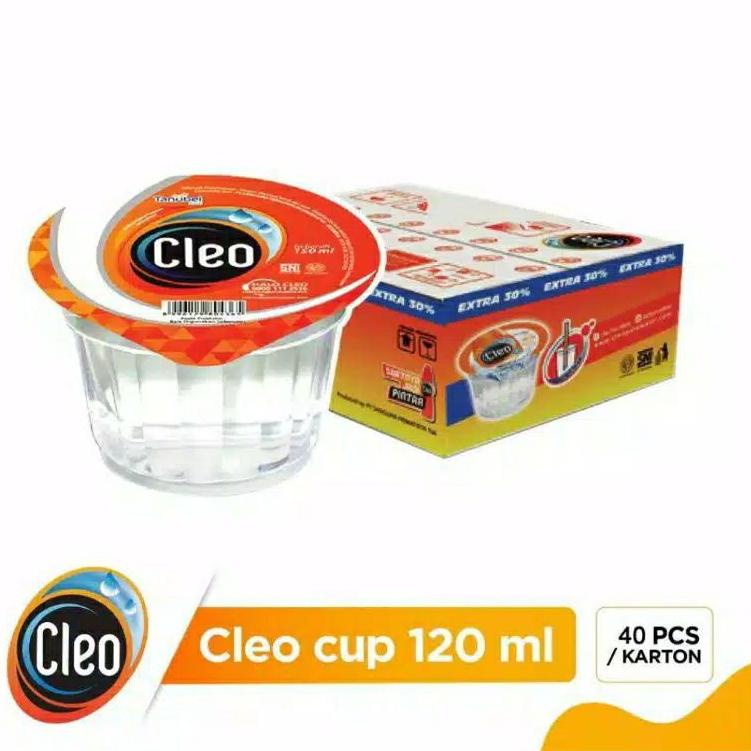 ❤[PROMO MURAH]❤ CLEO CUP 150ml x 40 cup
