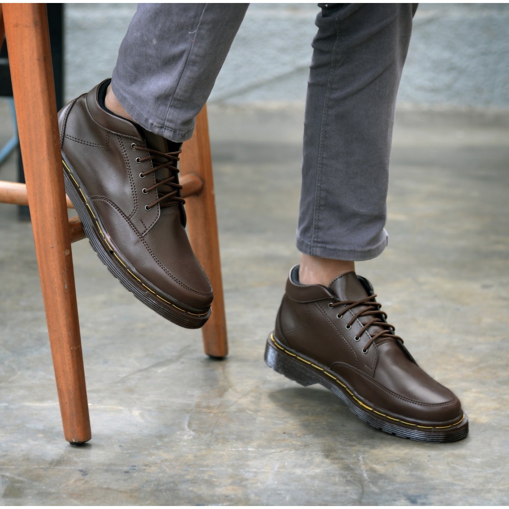 RIONZ X FORLAN SERIES - Sepatu Formal Casual Pantofel Pria Resmi Formal Kasual Hitam Coklat Brown Black Kantor Kuliah Kondangan Kerja Dinas Guru Terbaru Rerlaris Murah