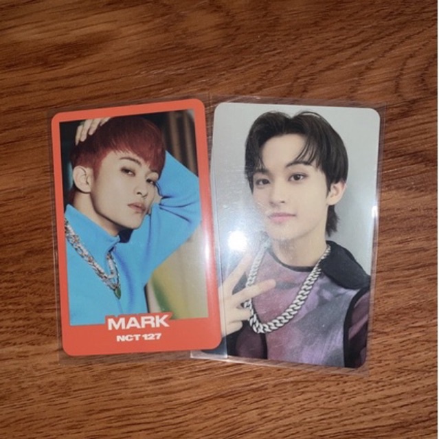 pc photocard trading card tc 2 baddies nct 127 jilju c d ver mark version