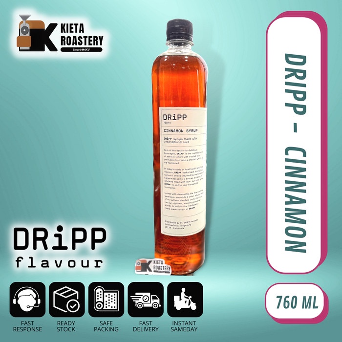 

SYRUP DRIPP ALL FLAVOURS 760ML