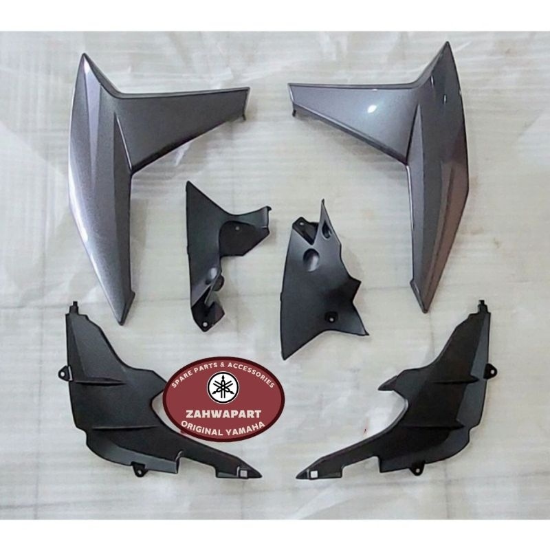 PAKET FULL SET SAYAP BODY VIXION NEW NVA 2015 2016 ABU ORIGINAL YAMAHA - kanan