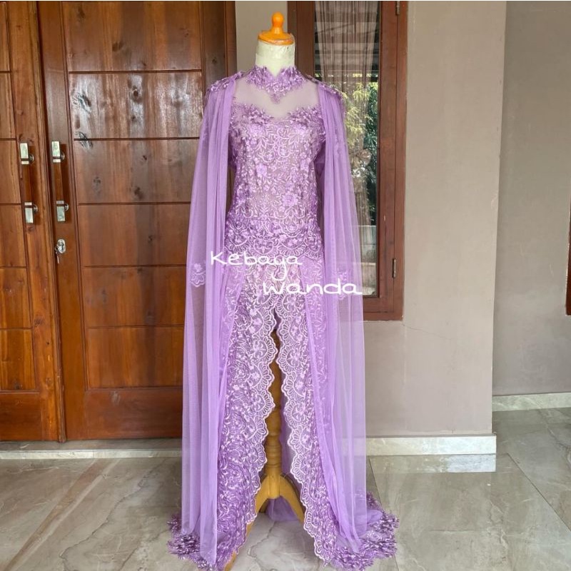 Kebaya Akad Nikah Gaun Pengantin Modern / Gaun Pengantin Kosongan / Kebaya Akad Pengantin Murah / Gaun Pengantin Kekinian / Baju Pernikahan