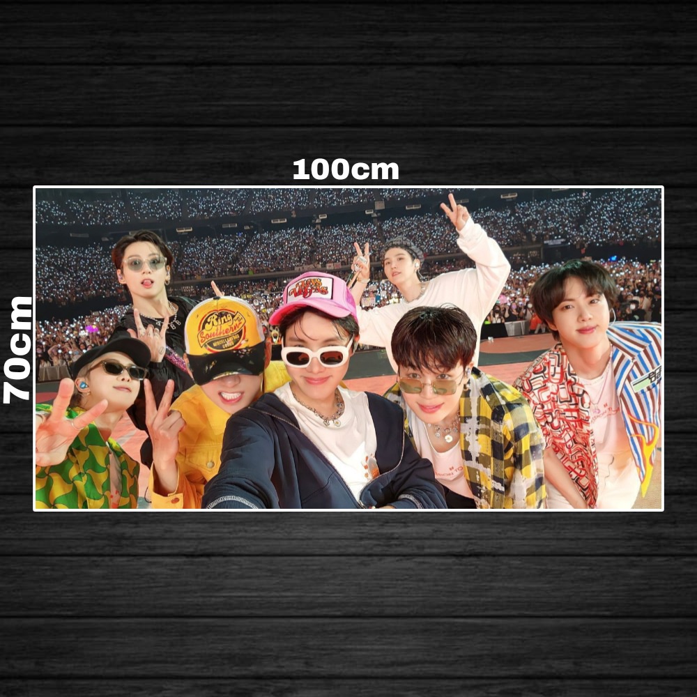 HIASAN DINDING POSTER GAMBAR BTS UKURAN JUMBO TERLARIS SE INDONESIA