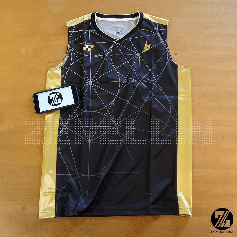 BAJU JERSEY BADMINTON YONEX 10333YX LIN DAN ORIGINAL MADE IN JAPAN