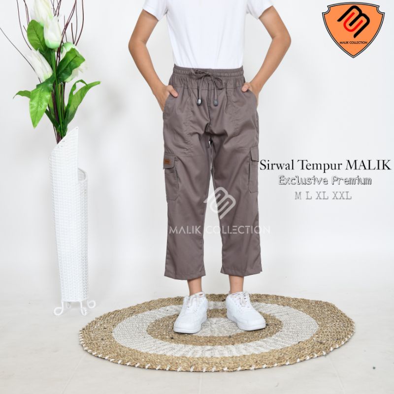 Celana Sirwal anak Sirwal Tempur Malik Exclusive Premium Celana Sirwal Anak Panjang Remaja Cargo Usia 4-13tahun