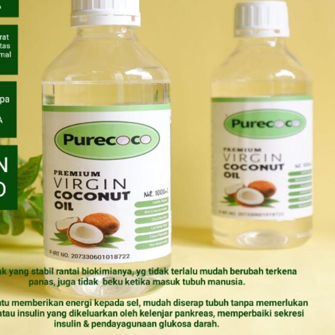 

Limited | [KI3] | VIRGIN COCONUT OIL (VCO) Purecoco1 Liter