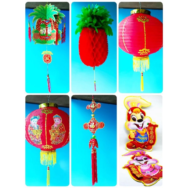 Chinese New Year Decoration Hiasan Imlek Lampion Imlek Ornamen Imlek