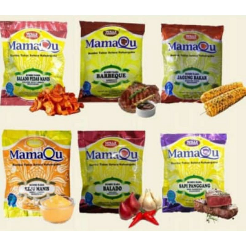 

Bumbu Tabur Snack MamaQu 100gr