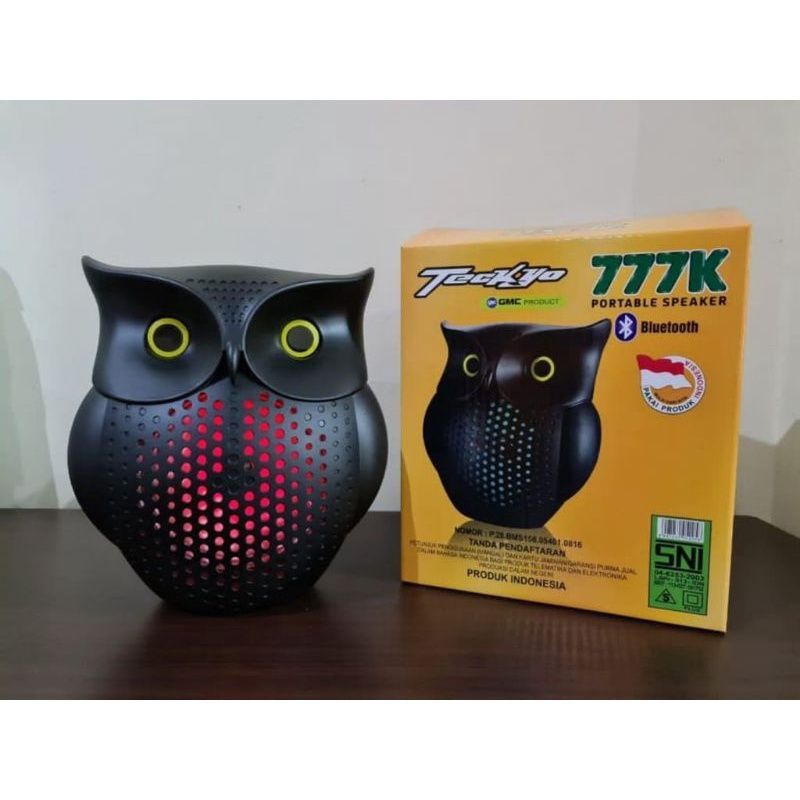 Speaker Portable Teckyo 777K Burung Hantu Wireless Bluetooth