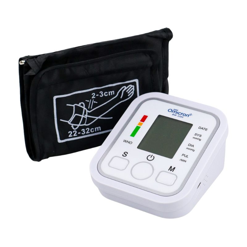 Alat Cek Pengukur Tekanan Tensi Darah Digital Tensimeter Sphygmomanometer Blood - Tensimeter Digital Alat Cek Pengukur Tekanan Tensi Darah Otomatis Blood Pressure Monitor