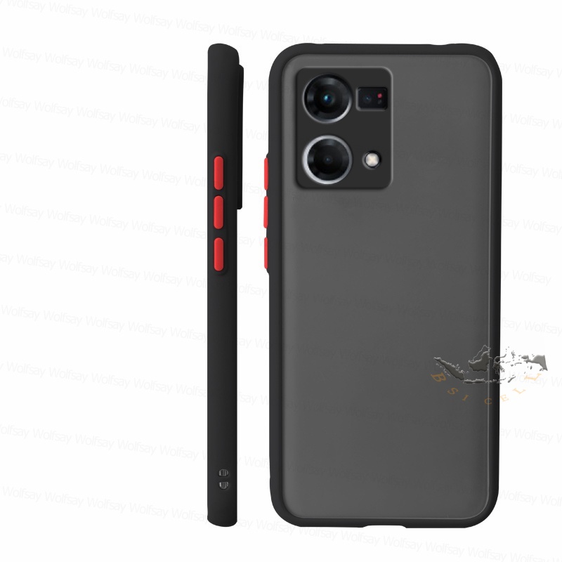 OPPO RENO 8 CPH2461 Softcase Transculent Matte Case Casing OPPO RENO8-CPH2461