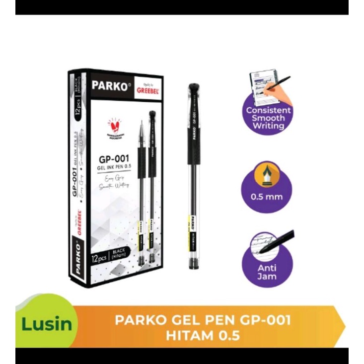 

Gel Pen / Pulpen / Pena / Parko by Greebel / 0.4mm
