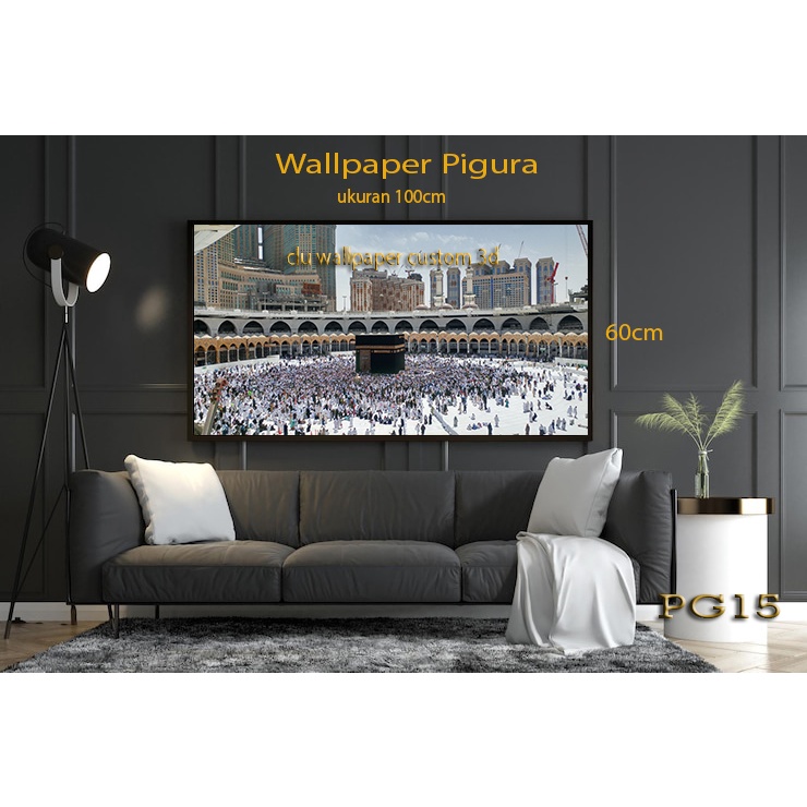 Hiasan Dekorasi Dinding Lukisan Kabah Besar jumbo 3d