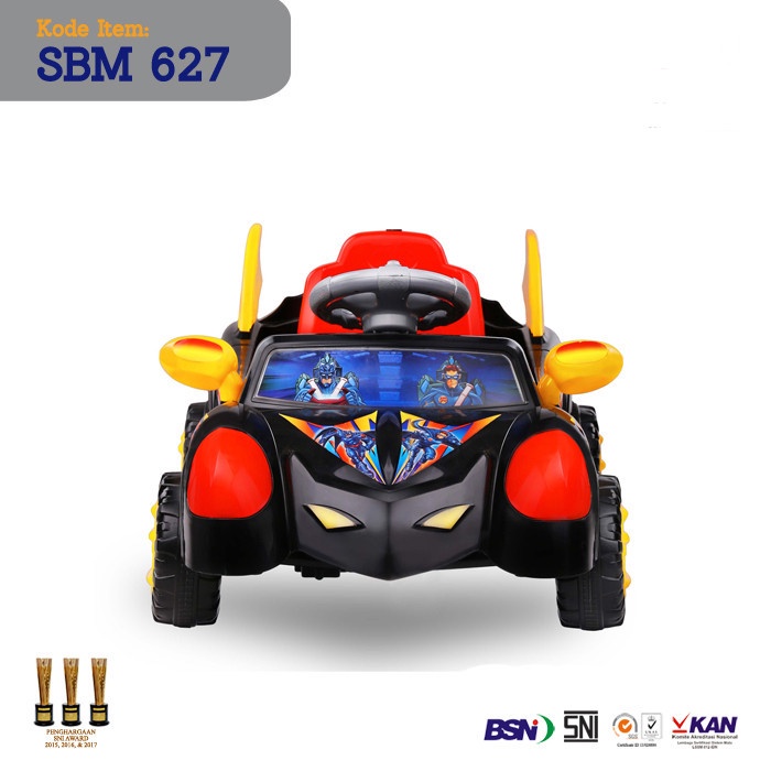 Mainan Mobil Dorong Anak Mobil Batman SBM 627 Fitur Lampu Musik dan Dorongan