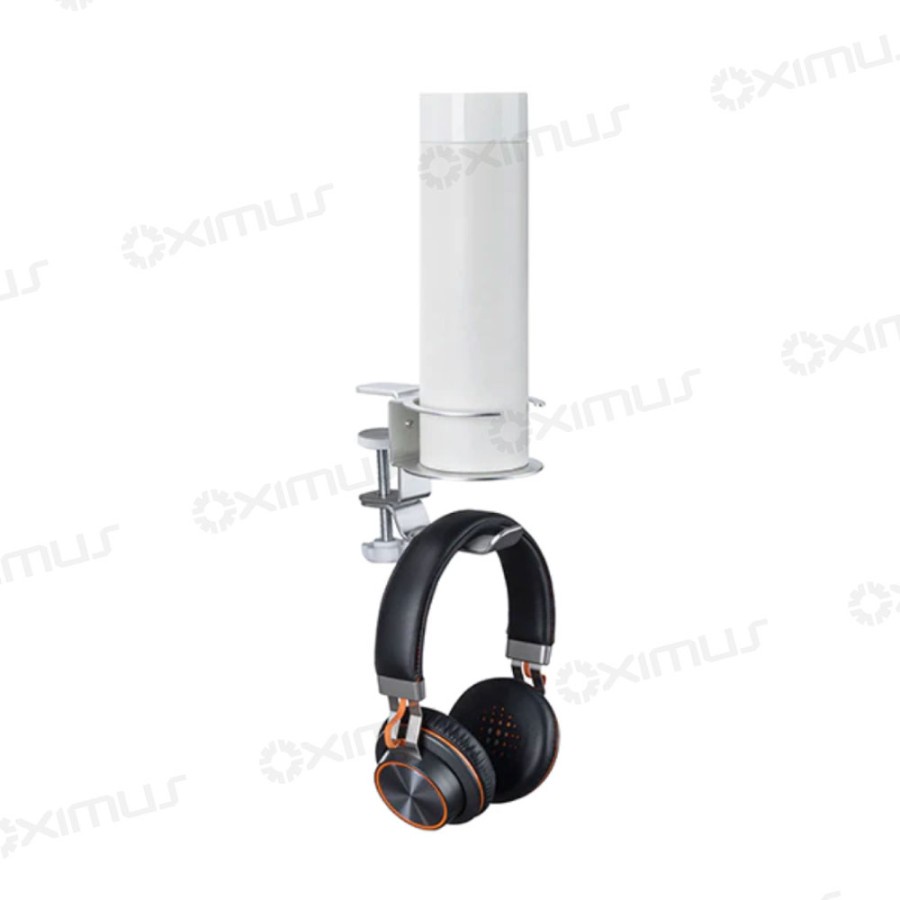 OXIMUS C70S Headphone Hanger Cup Holder Deskmount Jepit Meja