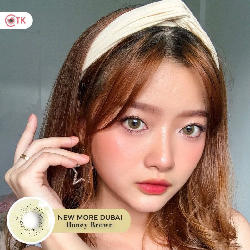 Softlens NEW MORE DUBAI 14.5 MM by CTK / Softlen Soflen Softlense Warna Normal