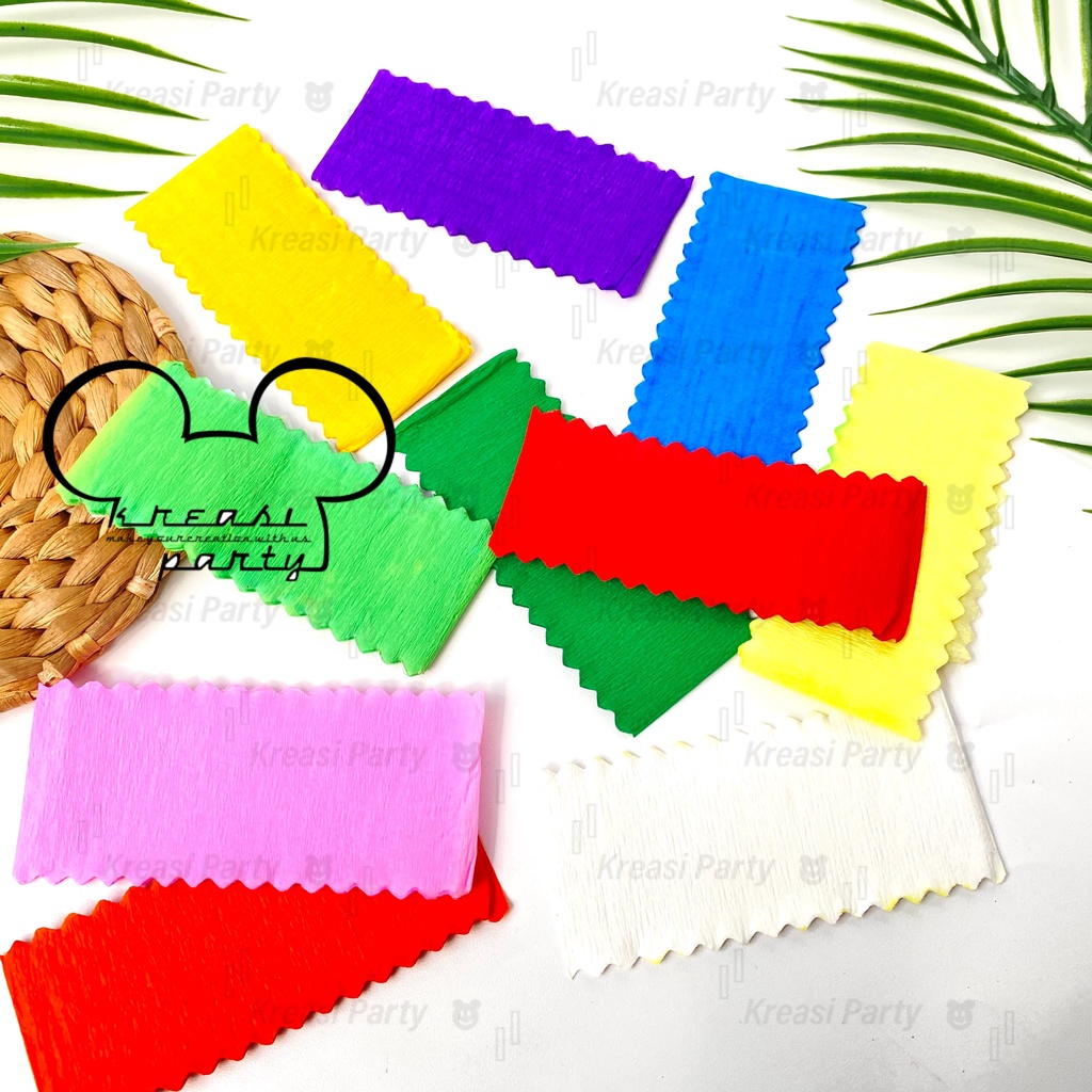 

Kertas Krep - Kertas Krep Potong - Kertas Hias