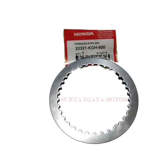 PLAT BESI KOPLING CS 1 AHM 22321-KGH-600