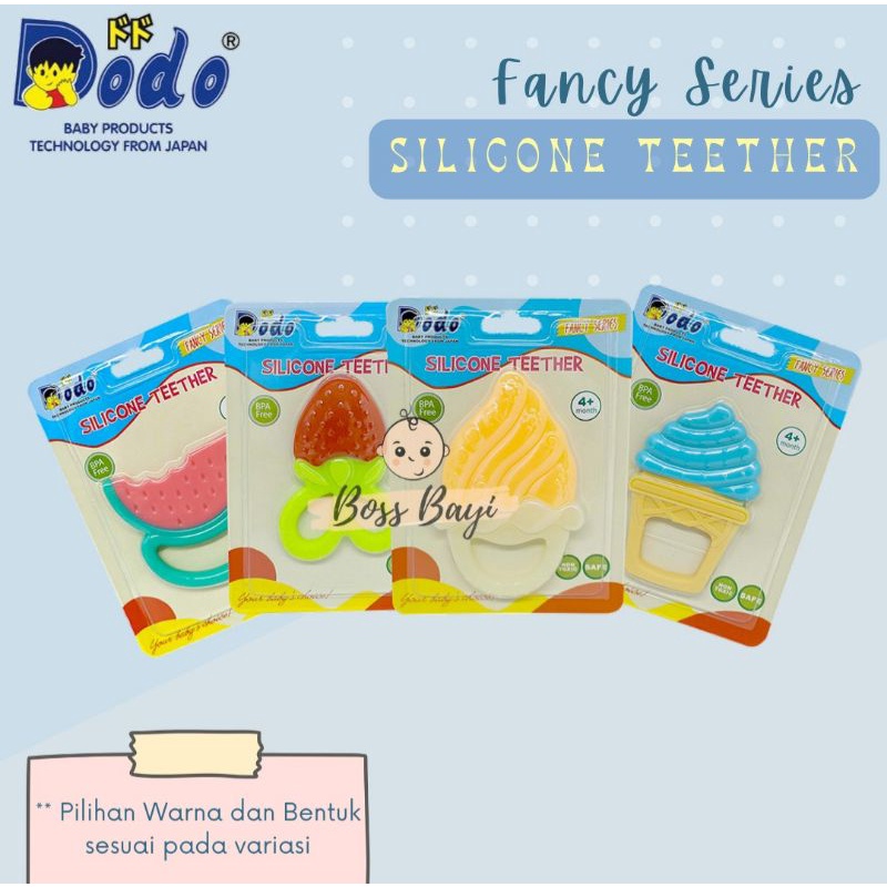 DODO - Silicone Teether Fancy Series / Gigitan Bayi