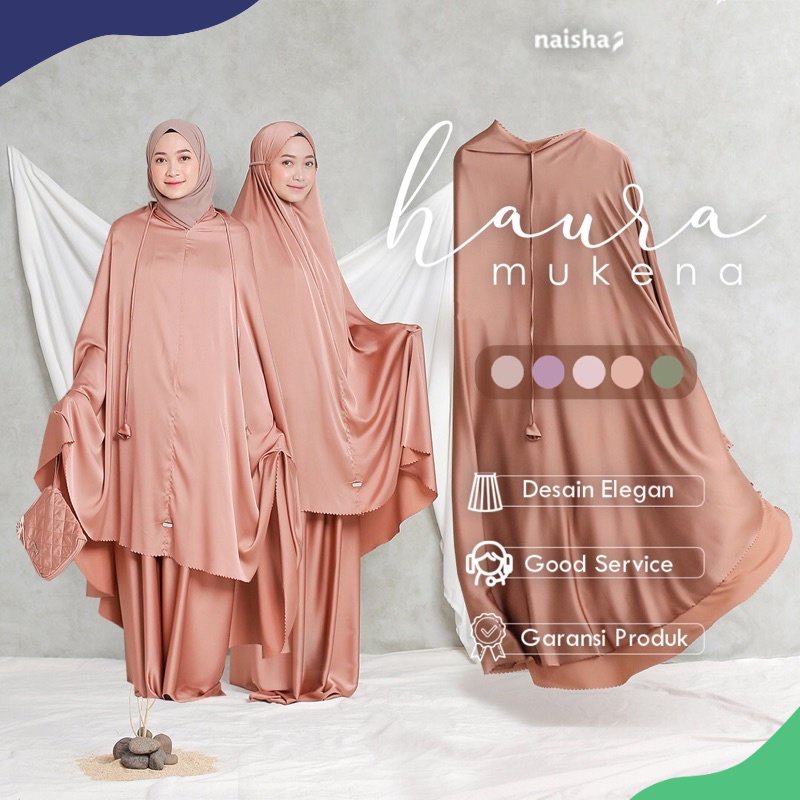 Haura Mukena Dewasa / Mukena Premium / Mukena Dewasa / Mukena Silky Premium