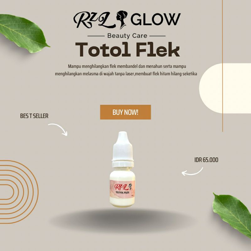 RZL GLOW- TOTOL FLEK-SKINCARE AMPUH