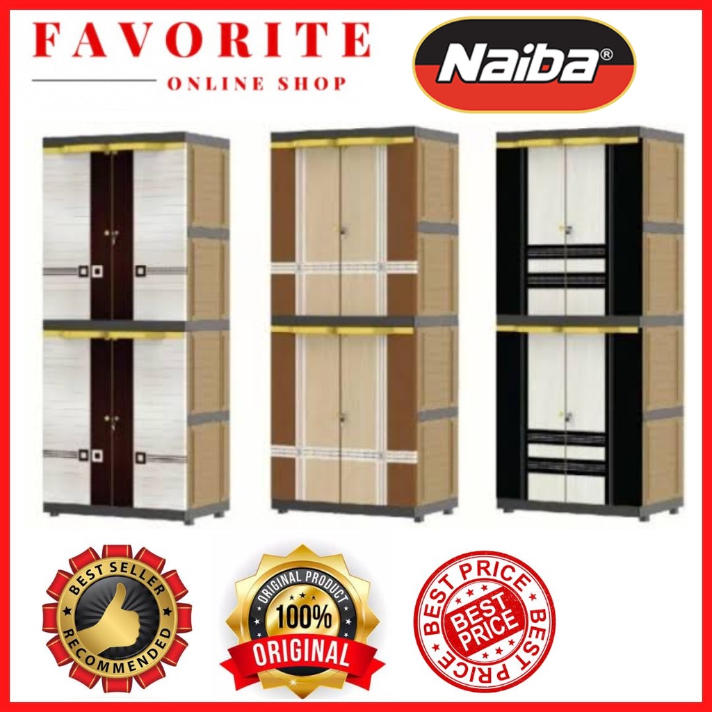 LEMARI NAIBA 9204 LEMARI PLASTIK NAIBA 9204