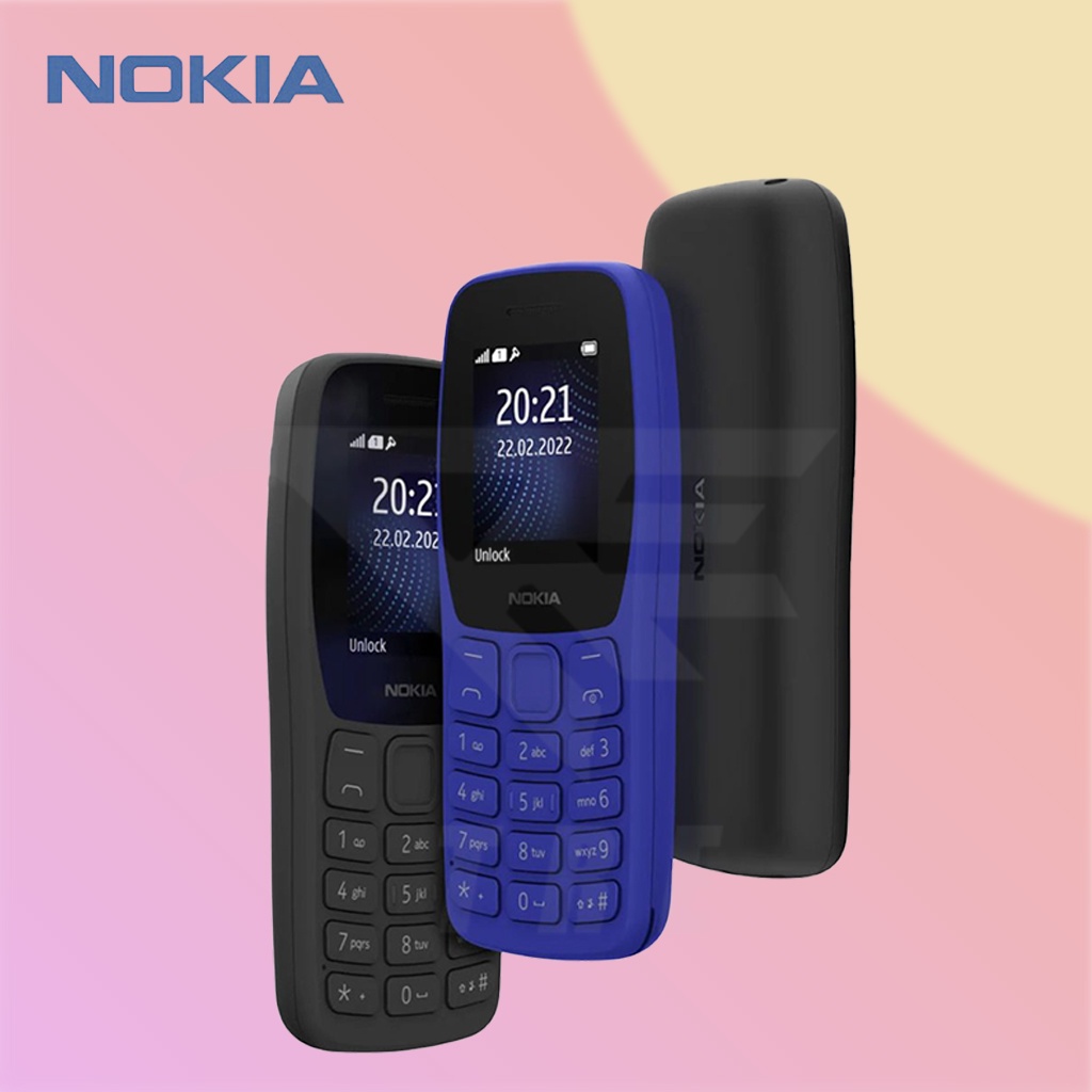 HP NOKIA 105 2022 JADUL DUAL SIM NEW