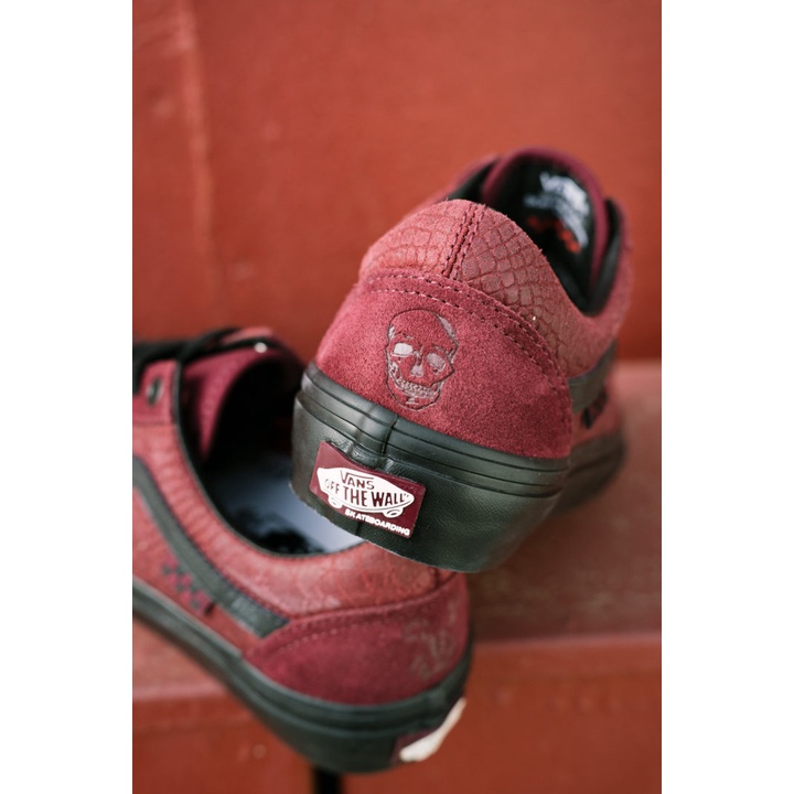 VANS OLD SKOOL SKATE PRO X BREANA GEERING PORT BLACK ORIGINAl 100%