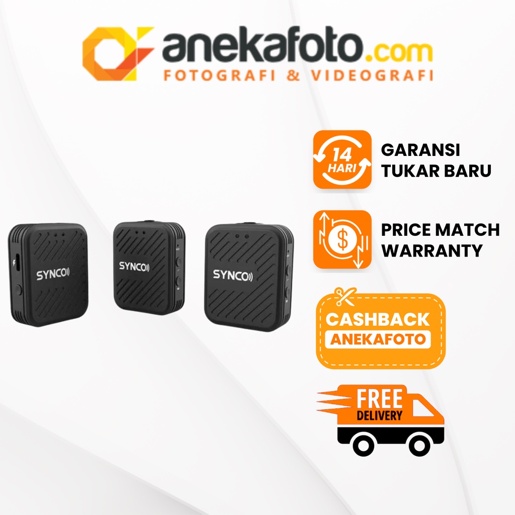 Synco WAir G1 A2 Ultracompact Wireless Microphone for Camera