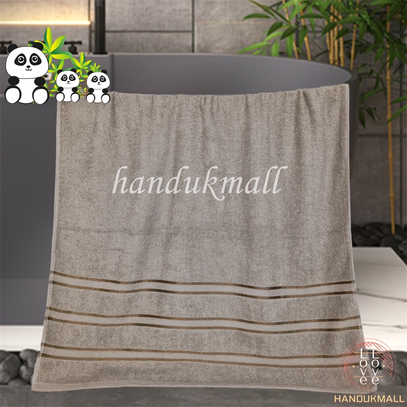 Handuk Mandi Dewasa Jumbo Ukuran 82X160CM Bahan Katun 100% Daya Serap TinggiMotif  Garis