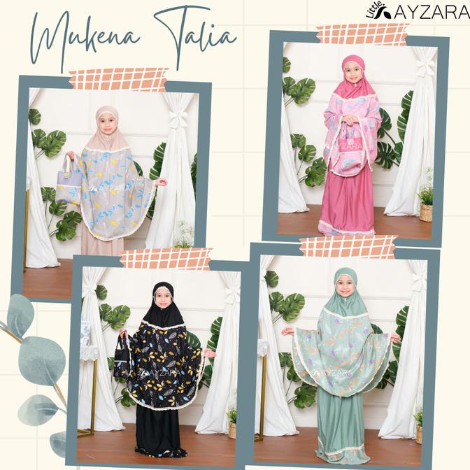 MUKENA ANAK RAYON MOTIF ( UMUR 8 -13 TAHUN ) MUKENAH TRAVELING