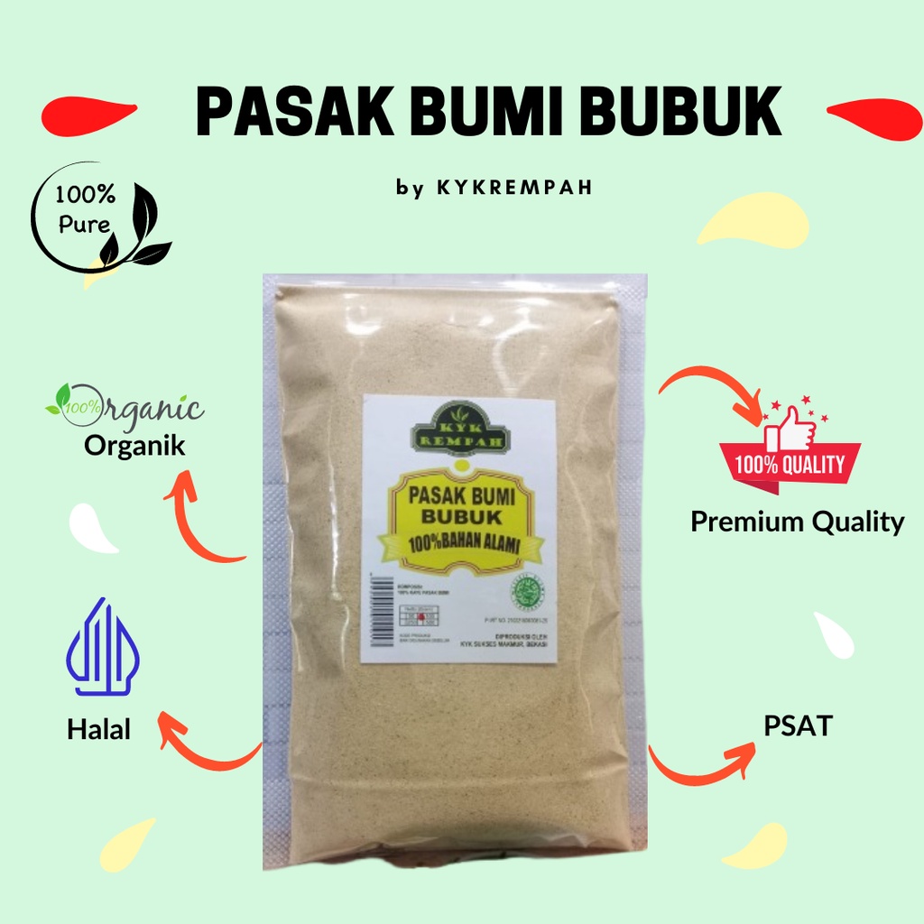 

Bubuk Pasak Bumi Murni [100 gram]