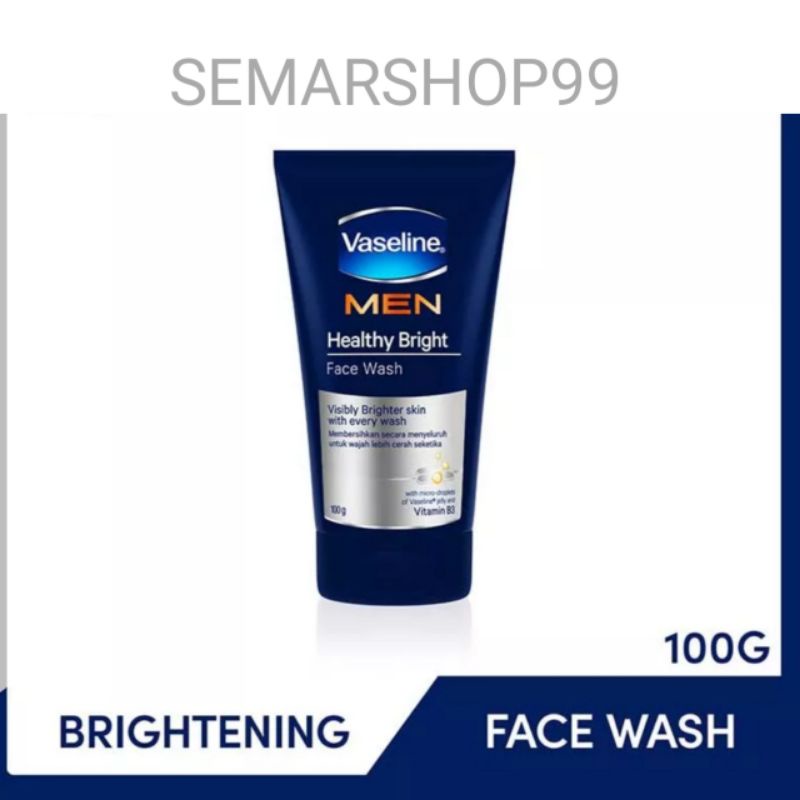 VASELINE Men Face Healthy Bright, Anti Acne &amp; Oil Control 100g